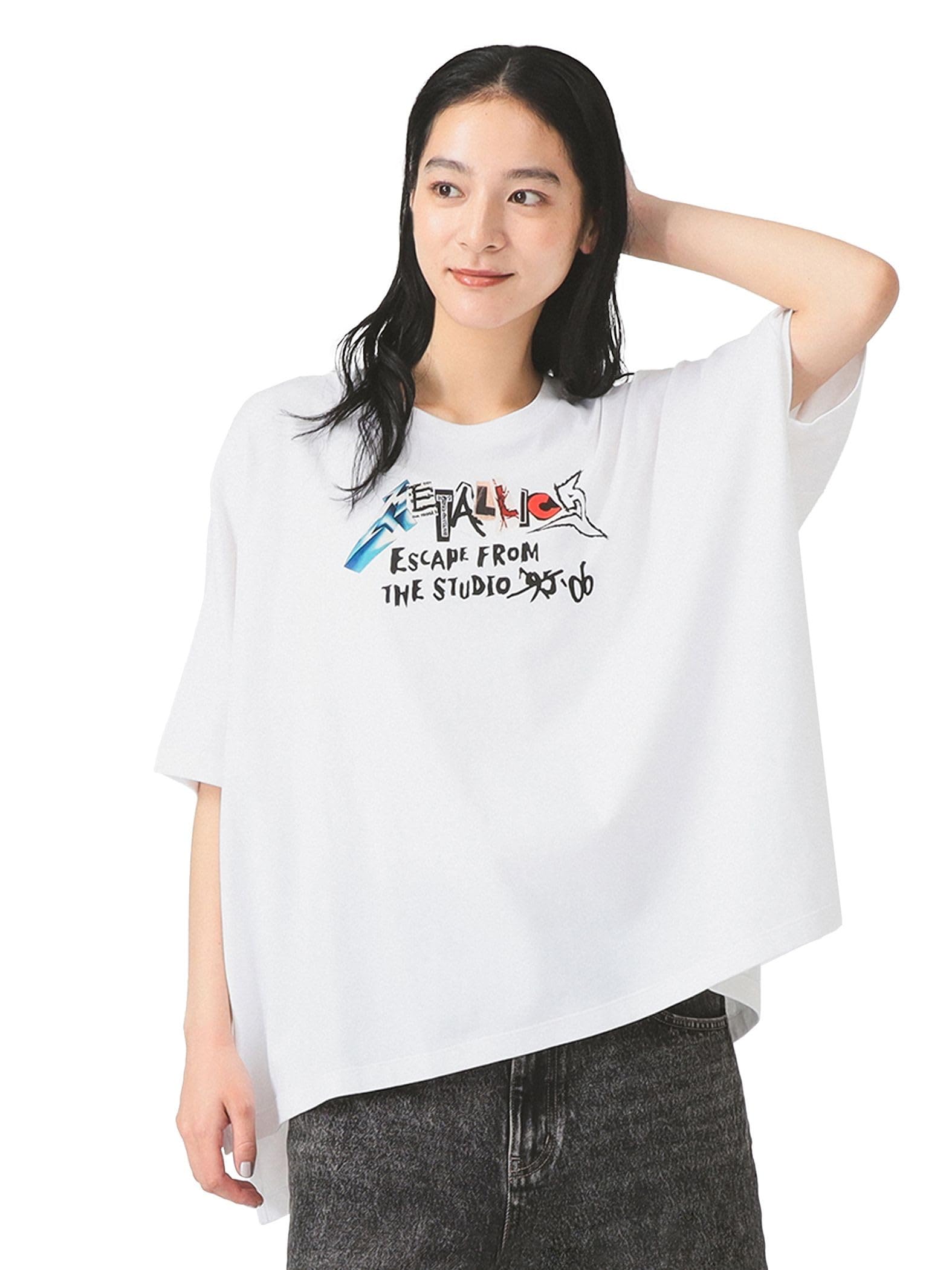 

Ray Beams Tee GOOD ROCK SPEED BAND BIG WHITE FREE S/S [Special Order] T-Shirt Women s белый