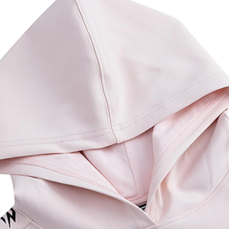 Nike Hoodie 3Brand Series Comfortable Breathable Hooded Drop Shoulder Kids Hoodies Light-Pink NY2332095GS-002