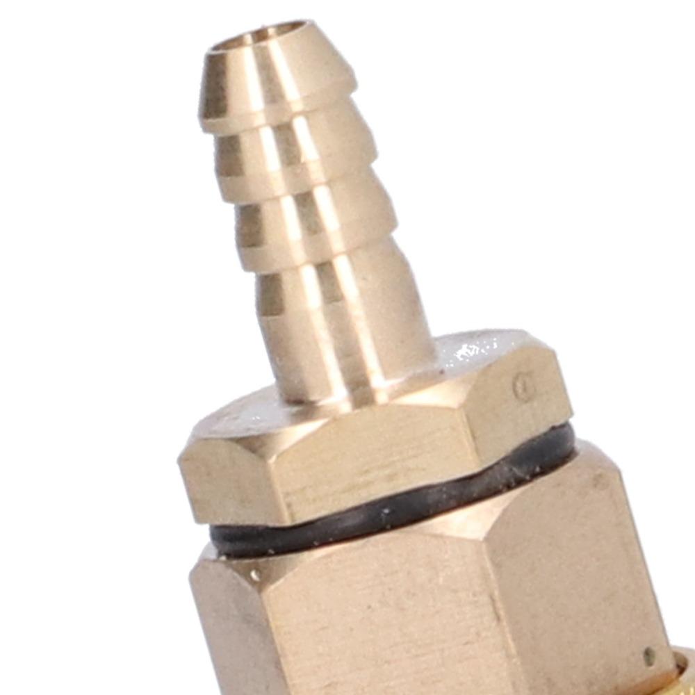 6.5mm Barb Connector Air Pump Chuck Copper Quick Connect Adapter Small Air Tool Line Assembly