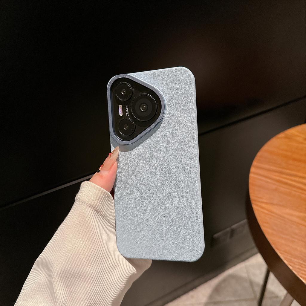 Handyhülle mit großem Loch und Litschi-Muster ist geeignet für Honor magic7pro, die geeignet ist für Honor magic7 Trend Vollschutz.