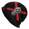 Spanish Burgundy Cross Bonnet Hats Autumn Winter Outdoor Skullies Beanies Hat Unisex Spring Thermal Elastic Cap