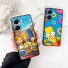 The Wallpaper S-Simpsons-Anime Phone Case for Samsung Galaxy Note 20 9 10 S8 S10 Lite S9 Plus A54 A53 A21S S10E A17 Soft Cover