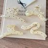 Korean Version of The Polka Dot Hair Clip Women's New Half-caught Hair Clip Headdress Hairpin Clip Disc Hair Clip Summer Hair Accessories
