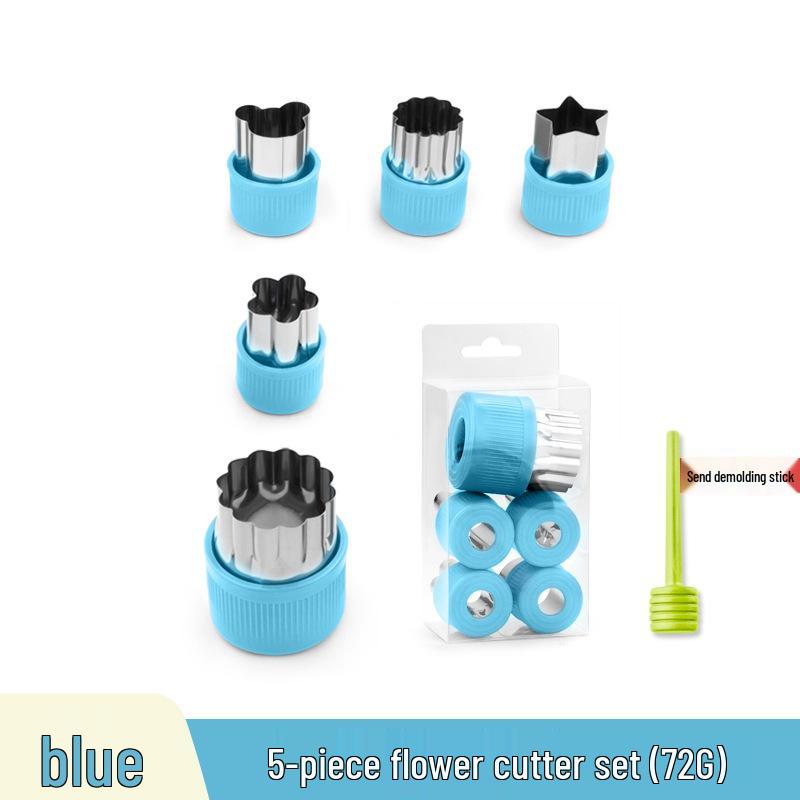 Stainless Steel Butterfly Noodle & Vegetable Cutter, Cartoon Cookie Mold