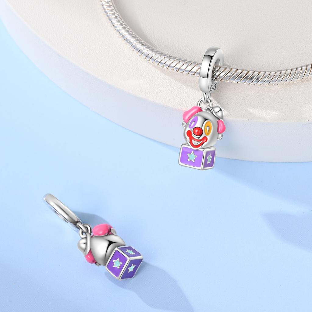 Charm Bead Charms Authentic copper Clown Bead Charms Compatible With Bracelets Women Jewellery Diy Fine Gift High Quality