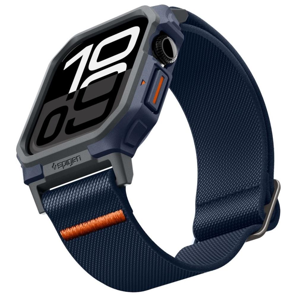 Etui do Apple Watch 10 Spigen Lite Fit PRO Granatowy