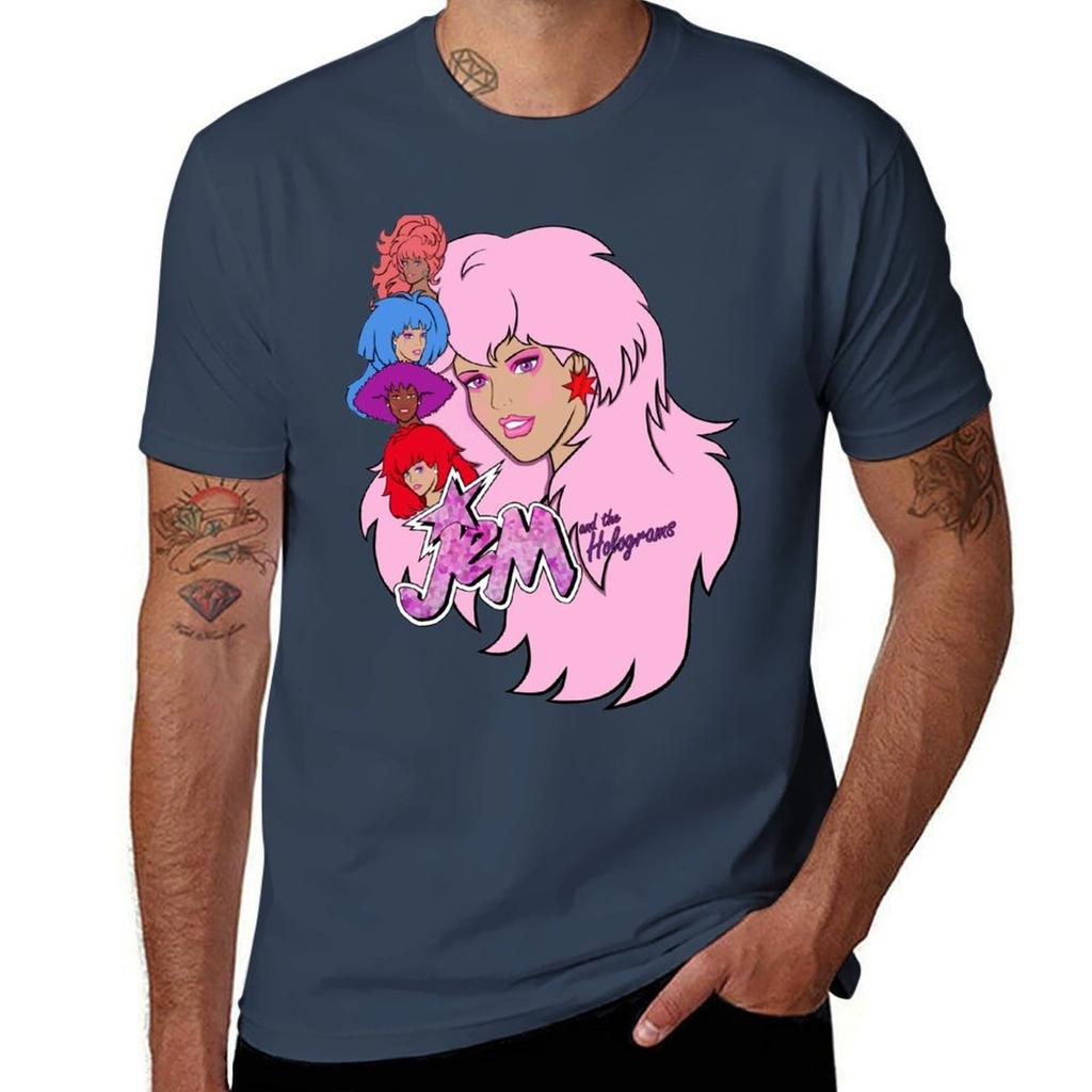 Jem And The Holograms Tshirt Vintage Style Printed Top Tshirt