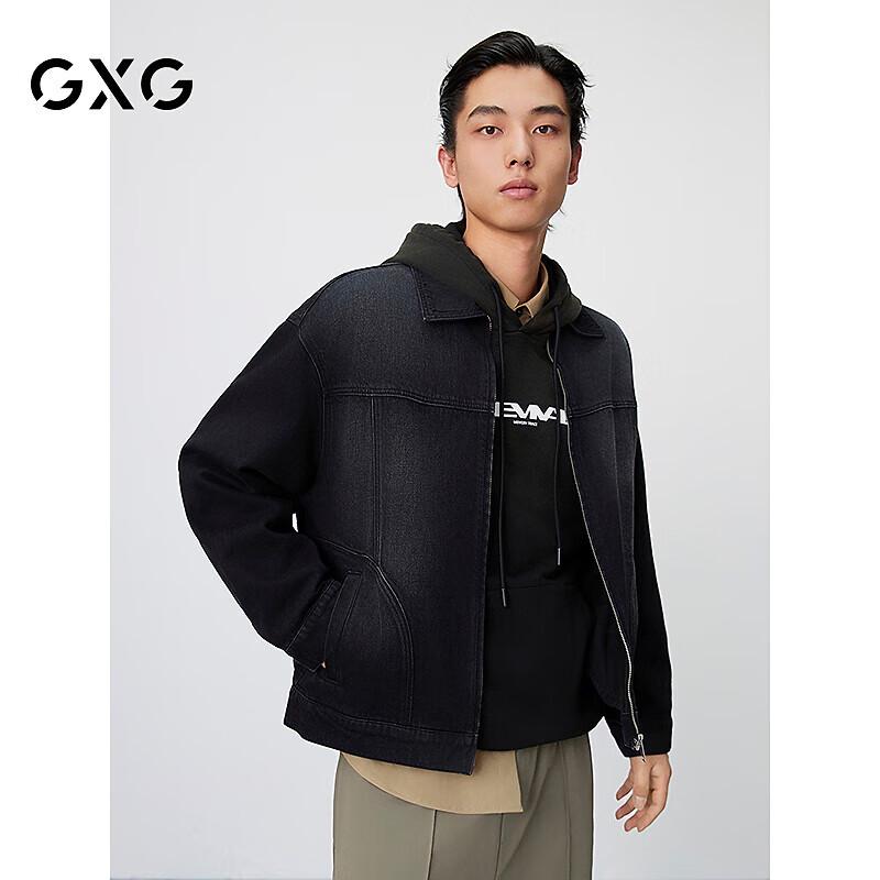 

GXG Men s Denim Lapel Jacket 175/L