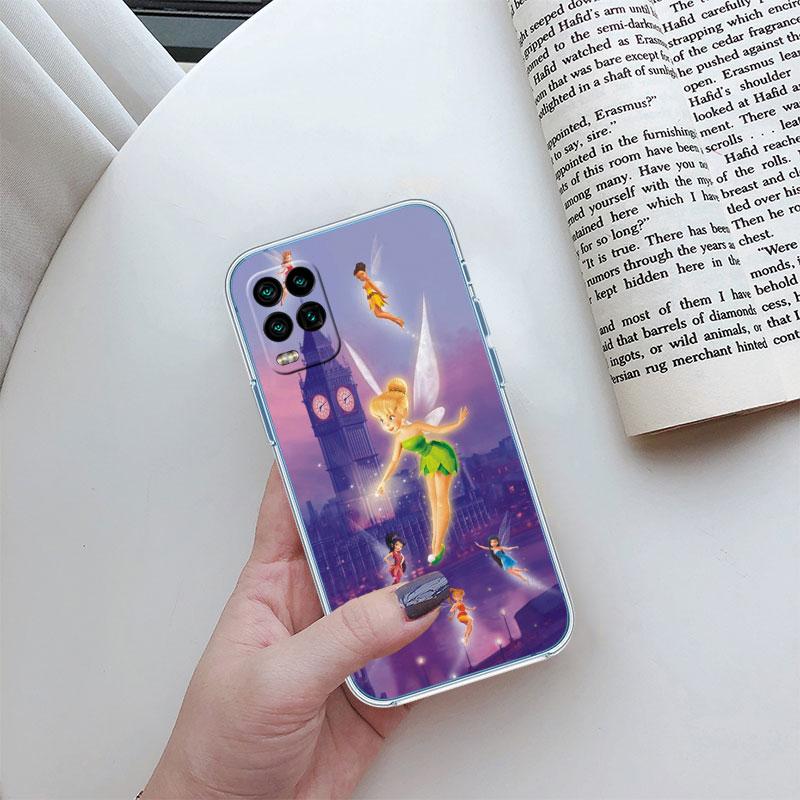 Tinker Bell Tinkerbell Transparent Phone Case for Motorola Moto G10 G20 G30 G31 G32 G34 G35 G41 G42 G50 G51 G52 G55 G60 G60S