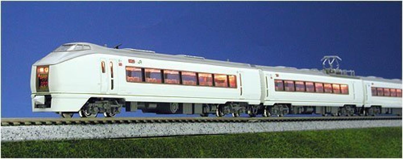 

N gauge train set 651 series Super Hitachi additional train (4 cars) #10-174