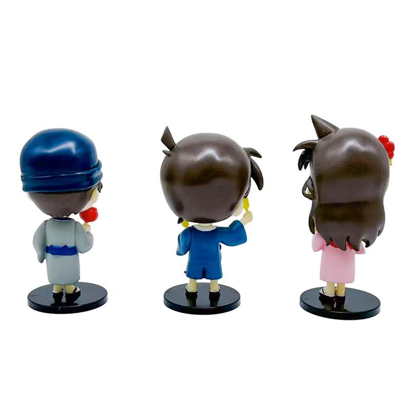 Anime Detective Conan kawaii Action Figure PVC Model statue Toys doll Desk Decor Collectible Gifts