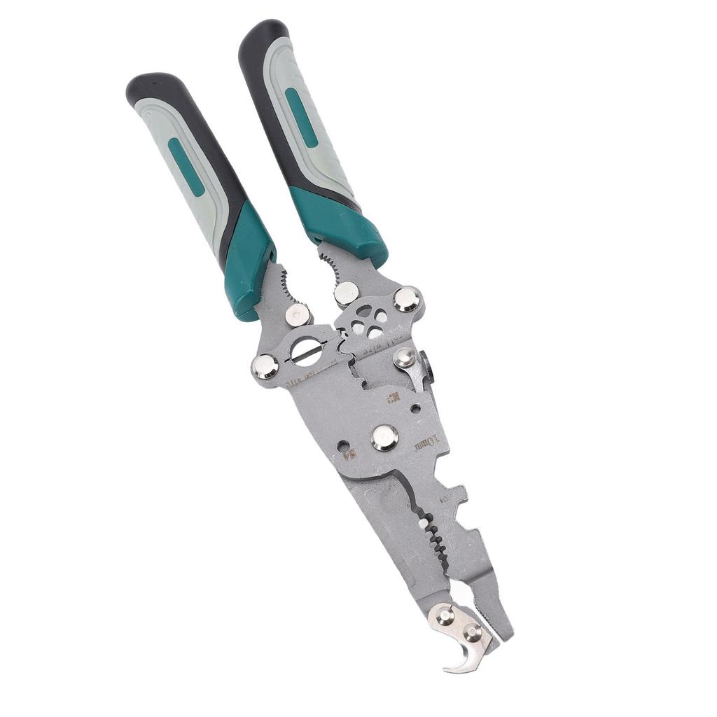 Foldable Wire Stripping Pliers Cr V Steel Multifunctional Bent Nose Wire Stripper