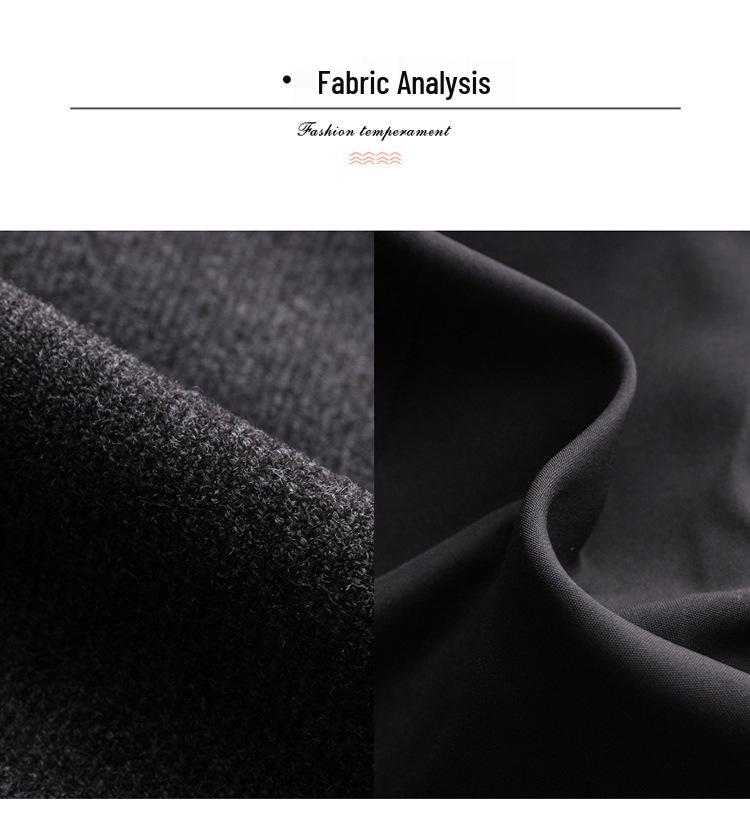 Women's Wool Suit Set: 2026 Spring Collection - Fashionable Temperament Casual Jacket & Wide-Leg Pants with Belt