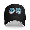 Ace Logo One Piece Flag Baseball Cap Fashion Sandwich Hat Unisex Adjustable Sun Cap Outdoor