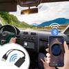 Car Receiver Bluetooth Aux Adapter 3.5MM/0.14IN Car Bluetooth Receiver for Speeding Highly Transmissing Without Distortion Aux Wireless Adapter