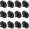 8PCS Brake Pedal Stop Pads, Brake Switch Stopper, Rubber Clutch Pedal Stopper Brake Switch Stoppers Replacement OEM# 90541-06036, Auto Brakes Light
