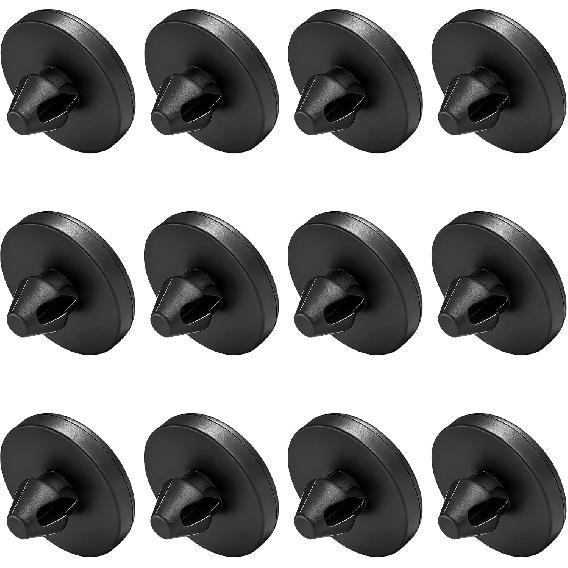 8PCS Brake Pedal Stop Pads, Brake Switch Stopper, Rubber Clutch Pedal Stopper Brake Switch Stoppers Replacement OEM# 90541-06036, Auto Brakes Light