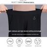 Women's Black High-Waisted Wide-Leg Skirt Pants – Summer 2026, Plus Size, Slimming, Loose, Casual.