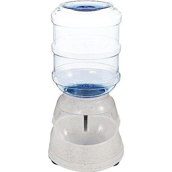 Basics 3.8L Gravity Pet Water Dispenser Gray Small