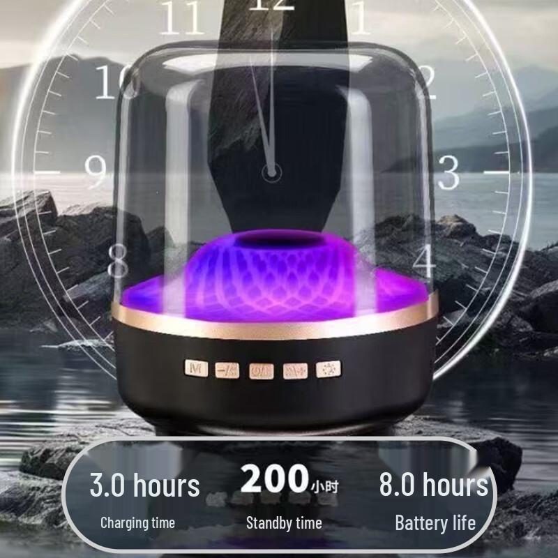 SooPii Wireless Desktop Bluetooth Speaker with Ambient Light (CN version)