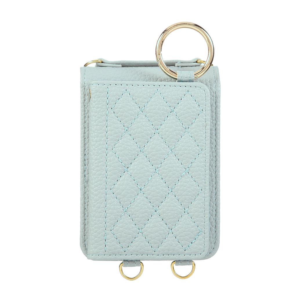 For Samsung Galaxy Z Flip7 FE 5G/Z Flip6 5G Case Kickstand Rhombus Leather+TPU Phone Cover with Shoulder Strap
