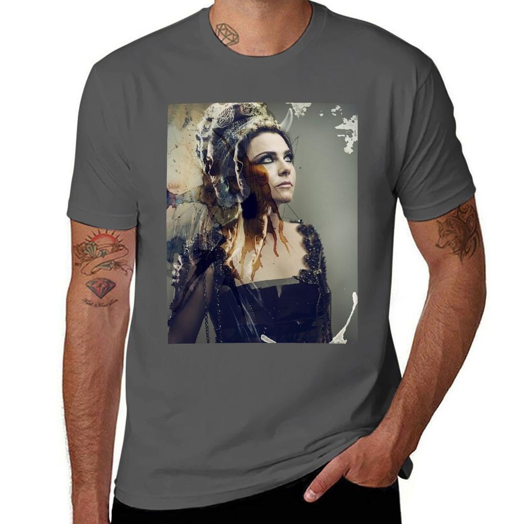 lisa7 Evanescence llo tour TShirt PerforUnisexce Workout Short Sleeve Tee