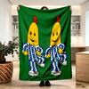 Bananas in Pyjamas Print Blanket - Soft & Comfortable, for Bedroom, Travel, Sofa, Home Decoration - Birthday Christmas Gift for Friend
