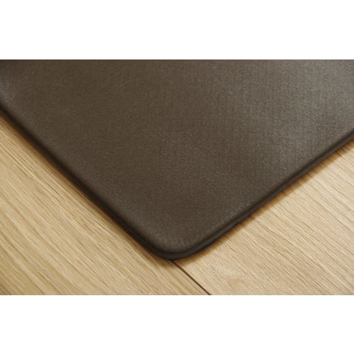 IKEHIKO Kitchen Mat, Platz PVC, Ivory, Approx. 45 x 120cm, Easy to Clean, Wipeable, Pressure-Relieving, Cat-Friendly, Washable, Thin, #3495359