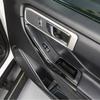 Carbon Fiber Inner Window Switch Panel Cover Trim For Ford Explorer -2024