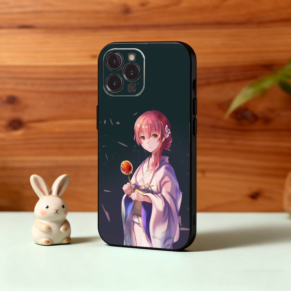A Silent Voice -Shoko Nishimiya - Anime Movie Phone Case For iPhone17,16,15,14,13,12Plus,Pro Max,XS,5G Soft Silicone Black Cover