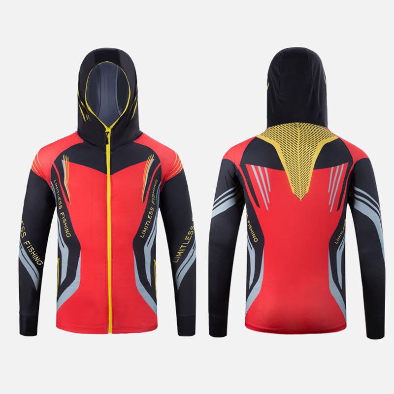 Men s Breathable Outdoor Fishing Apparel - Sun Protection, Ice Silk, Summer Cool XXL
