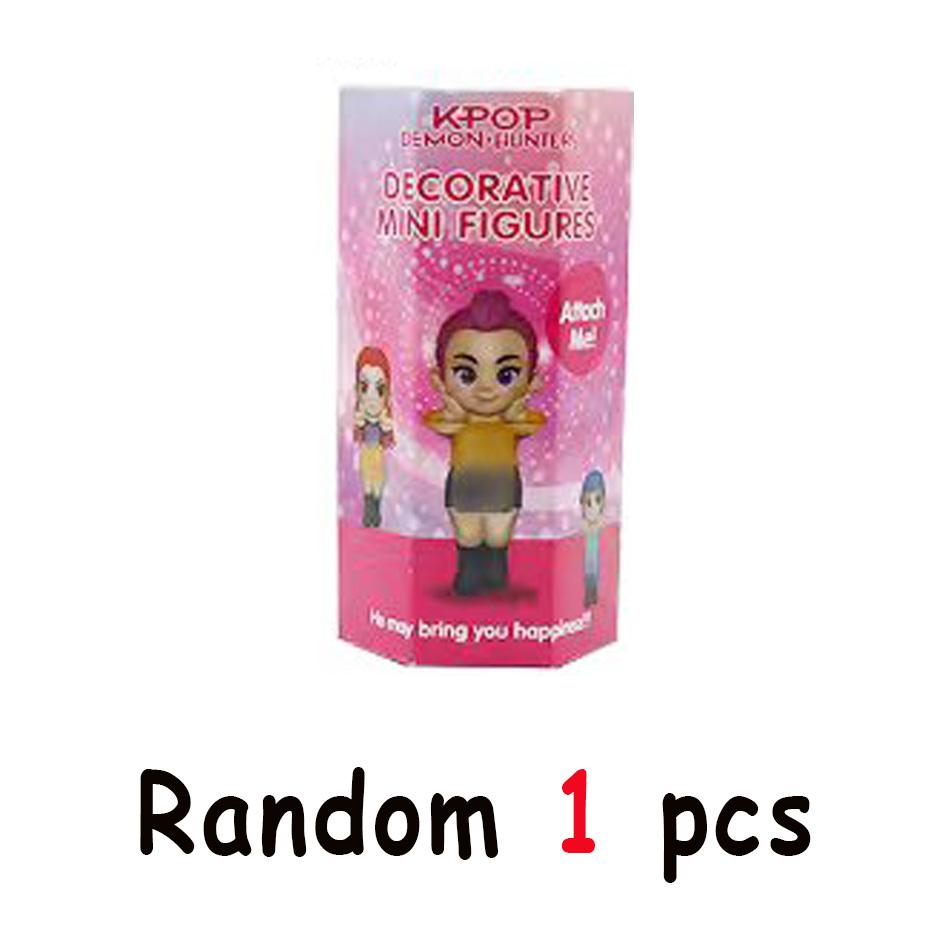 12pcs Kpop Demon Hunters Action Figure Toy Derpys Tiger Rumi Mira Zoey Sussy Figurine Doll For Christmas Gifts