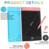 Board Writing Drawing Board Monochrome Message Board Electronics Writing Board LCD Drawing Tablet