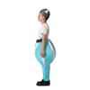 Déguisement Galo - ATOSA - Garçon 5-6 Ans - Rayures Bleues - Chemise Et Pantalon - Multicolore