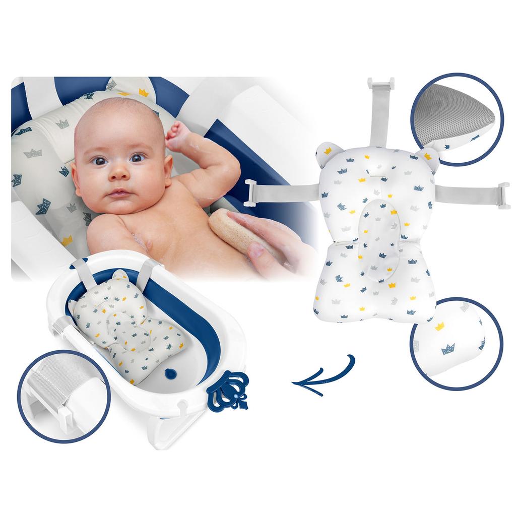 Folding Bathtub For Babies & Infants With Insert Ricokids &