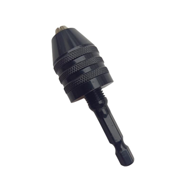 Mandrino per trapano elicoidale autocentrante a tre griffe con impugnatura esagonale a cambio rapido da 0,3-6,5 mm Mandrino per trapano da 3,6 mm per fresa elettrica