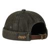 Croogo Vintage Roll Cotton Sailor Antique Copper FMA2503 Taupe Men's Fisherman's Cap, Cap, Cap, Washer, Hat, Buckle, -