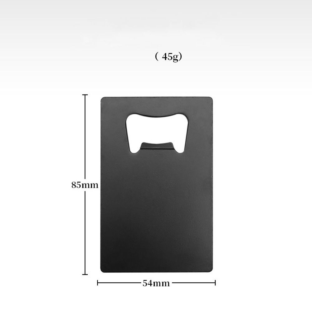85*54mm Bottle Opener Metal Wallet Bottle Opener High Quality Credit Card  Bottle Tool