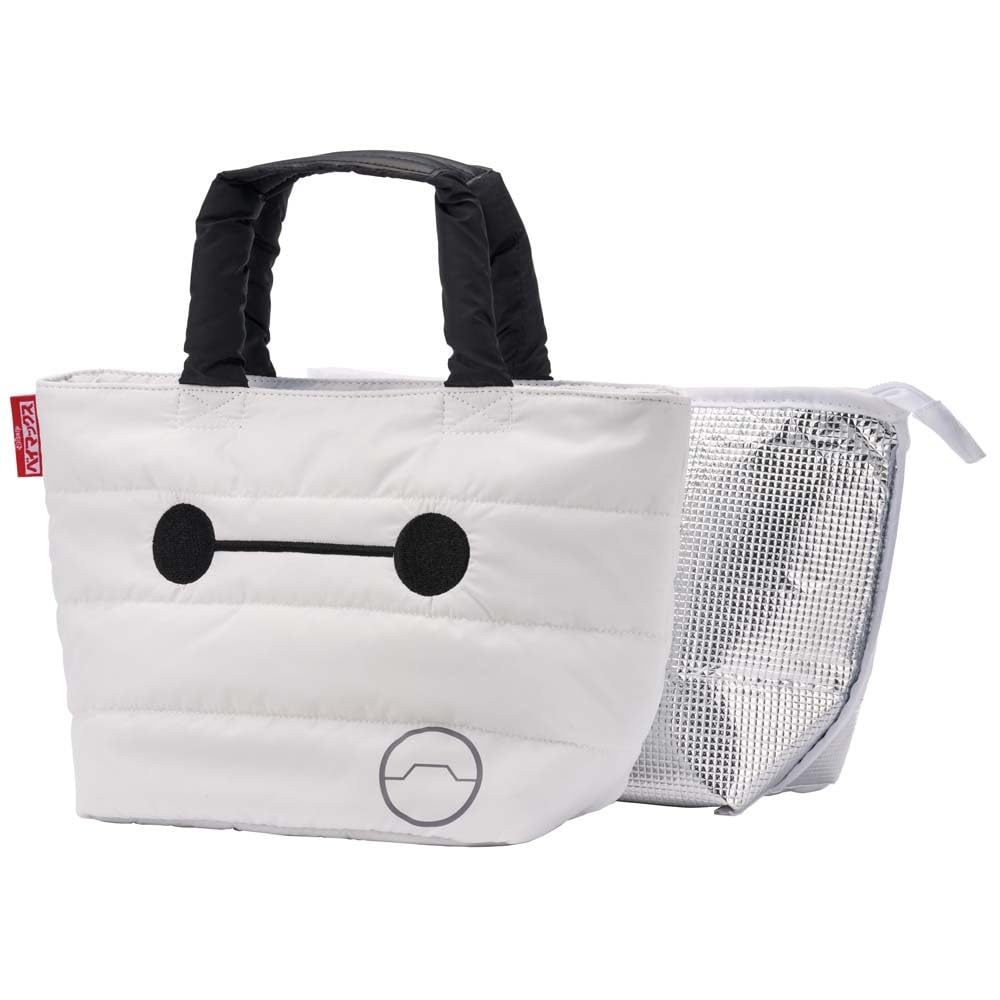 Skater Washable Insulated Lunch Cute and with Inner Disney Baymax Bag, Double-Layered, Soft, Stylish, Bag, KLD1-A