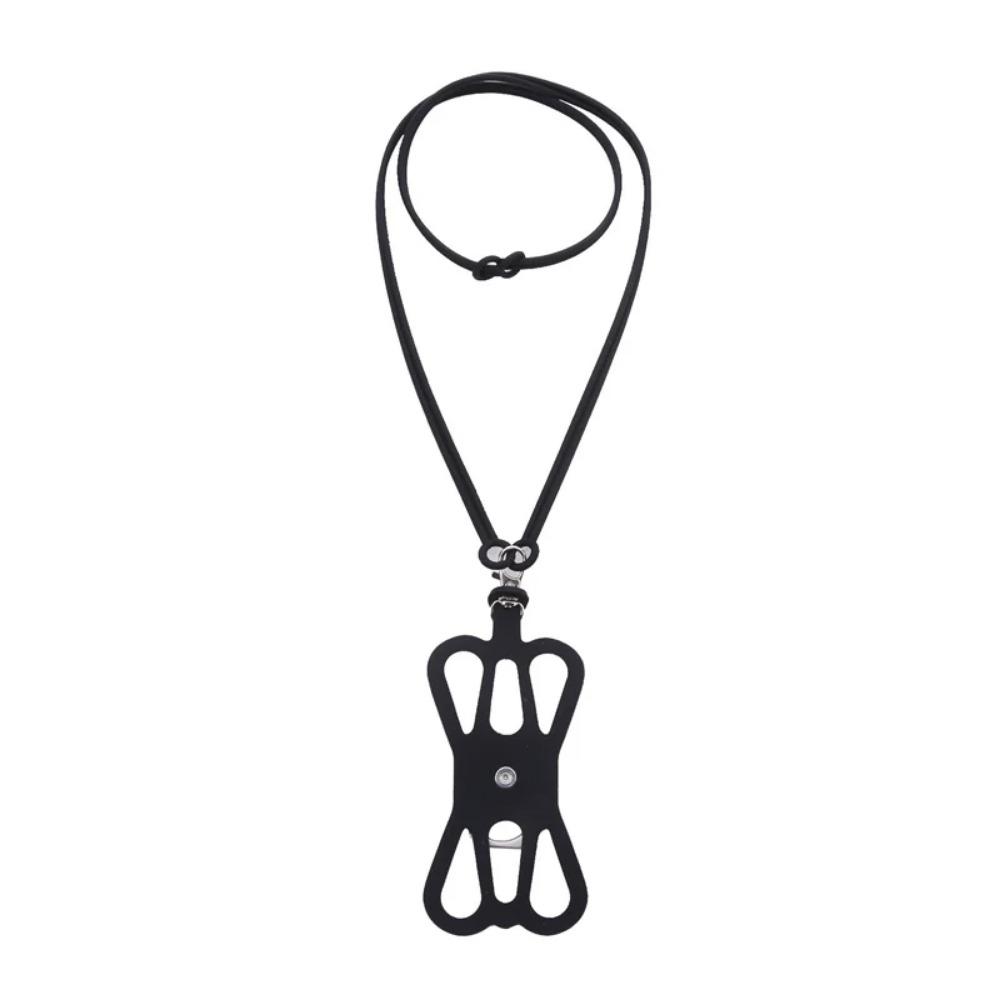 Universal Lanyard For Phone Silicone Sports Phone Strap Mobile Phone Lanyards Ring Holder Case Neck Hanging Rope Sling Chain