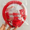 2026 3 Stück Fahnen Länder Set Stirnband Haarspange für Frauen Fußballfans Mode USA Mexiko Kanada Deutschland Fahne Haaraccessoire