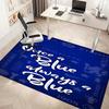 1pc Chelsea FC logo Print Area Rug - Soft, Washable Non-Slip Indoor Mat, Living Room, Home Office Decorative Rug,Office Decorative