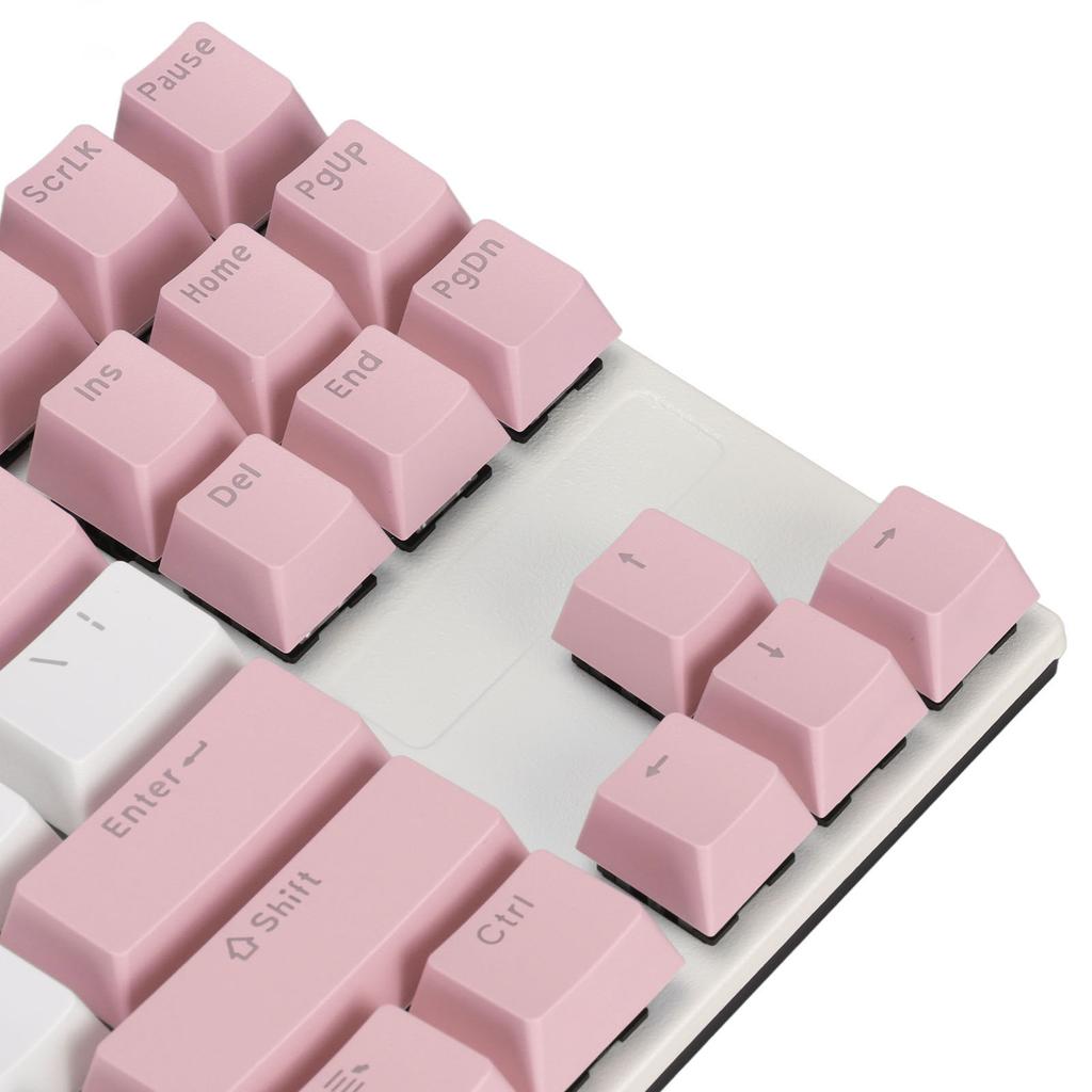 Mechanical Keyboard 87 Keys Blue Ergonomic Multicolor Backlight Design Gaming Keyboard for Typists