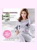 Women's Maternity & Nursing Pure Cotton Warm Underwear Set for Fall/Winter