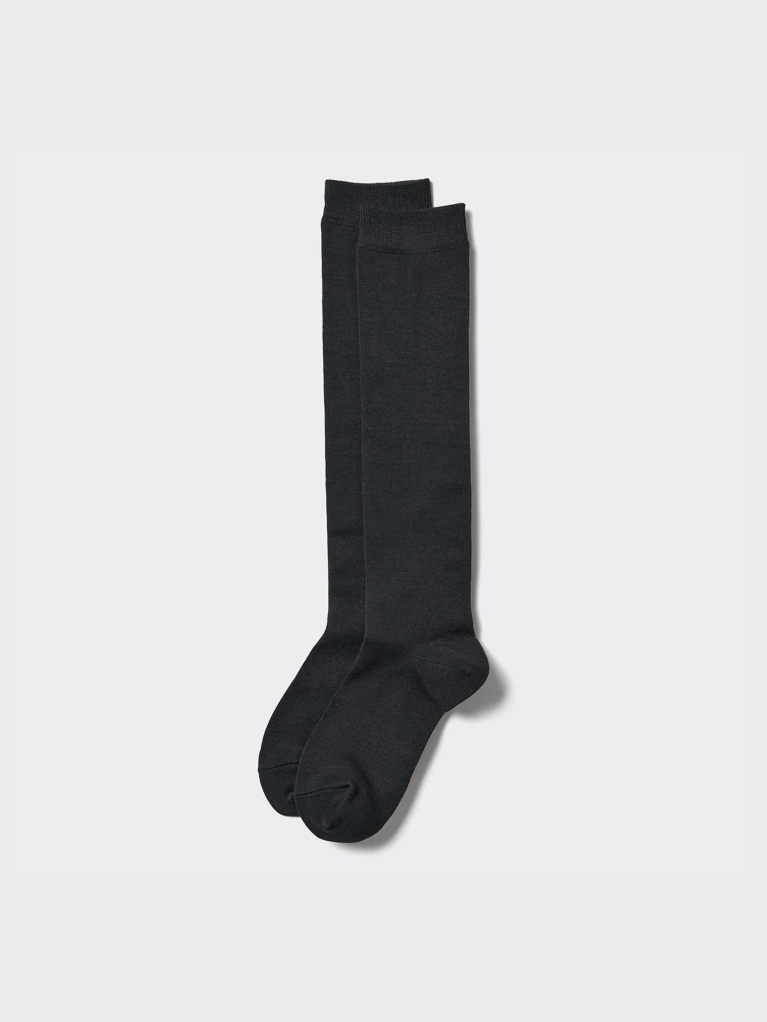 

Высокие носки Uniqlo Japan Heattech 09 BLACK/2325