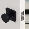Black Door Knob with Deadbolt Adjustable Design Simple Installation Heavy Duty Modern Front Door Handle Deadbolt Set
