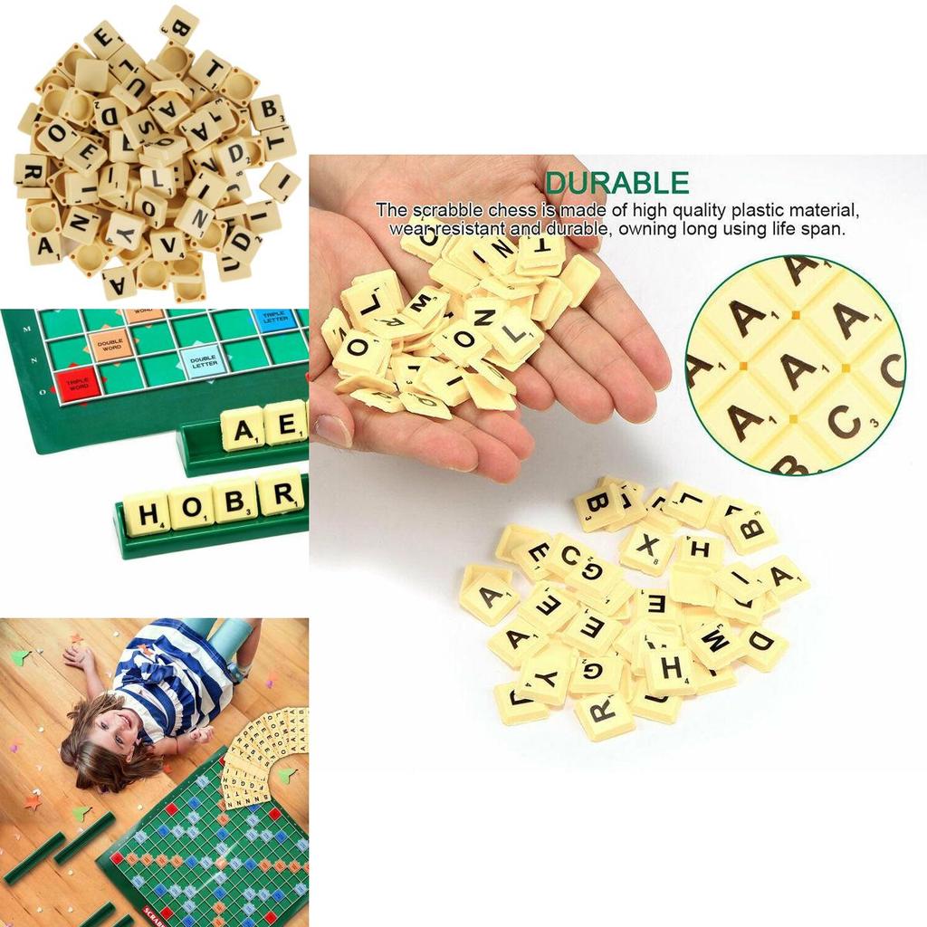 Gioco da tavolo Scrabble Classico Giocattolo Educativo Per Bambini E Adulti