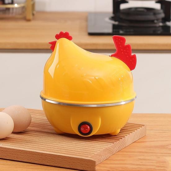 Electric Egg Boiler Chicken Shaped Egg Steamer Large Capacity Automatic Plug-in Household Egg Steamer Cooker