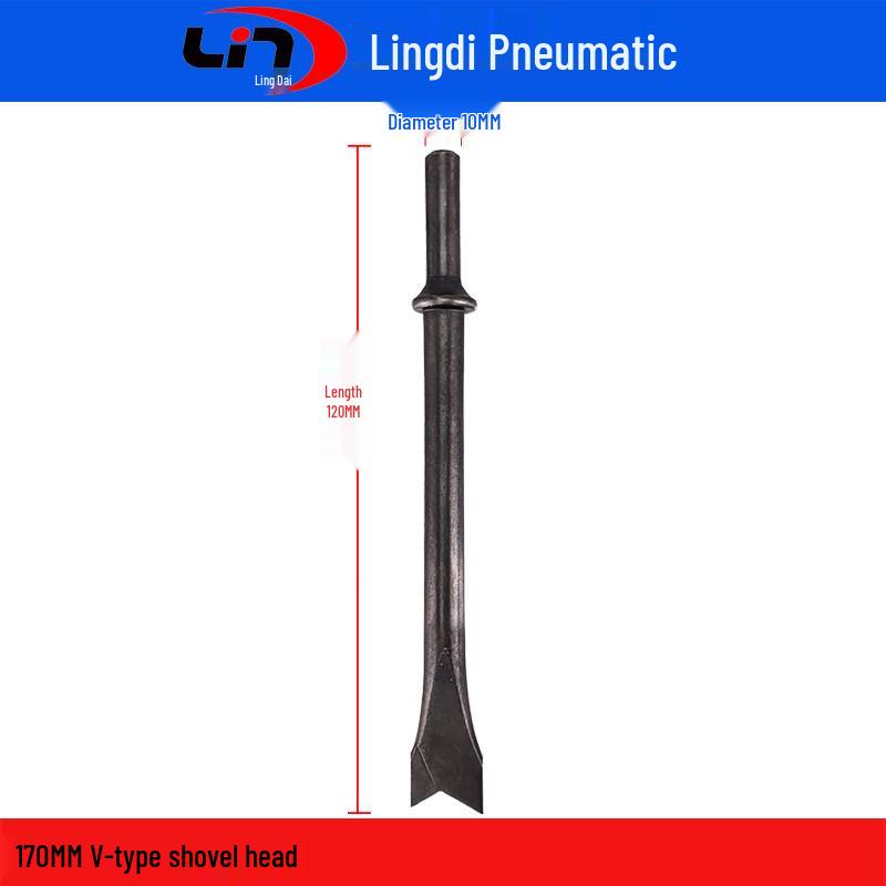 Universal Air Chisel: Includes Chisel Head, Hammer Spring, Semi-Hollow and Solid Flat Hammer Heads for Rivet Guns