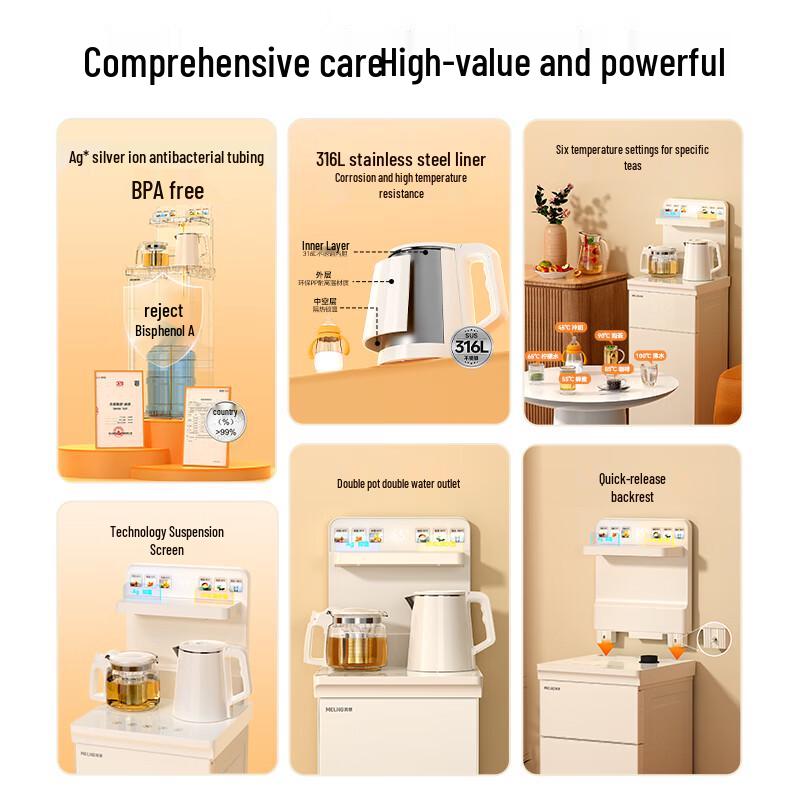 Meiling Tea Bar Water Dispenser & Electric Kettle
